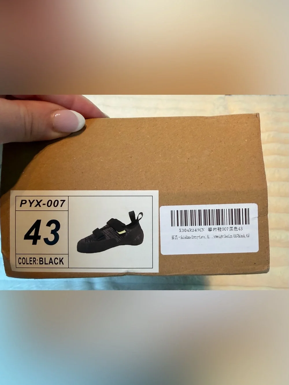 NWT SoleEase Climbing Shoes Men’s 9 Women’s 10 EU 43 Gym Bouldering